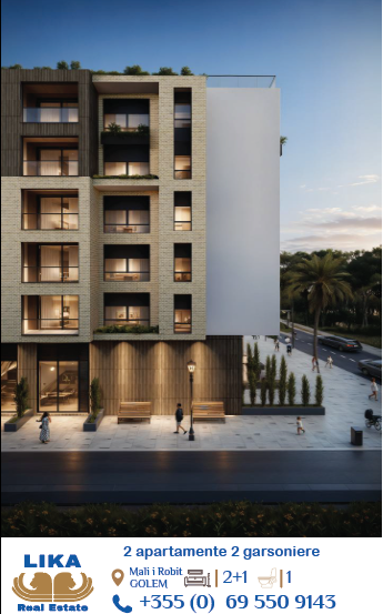 Apartamente & Garsoniere në Shitje në Mali i Robit, Golem