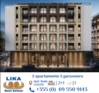Apartamente & Garsoniere në Shitje në Mali i Robit, Golem