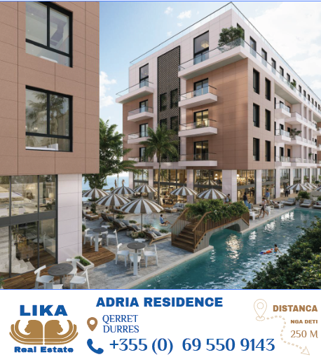 Adria Residence Qerret | Apartamente në Shitje nga 1250€/m²