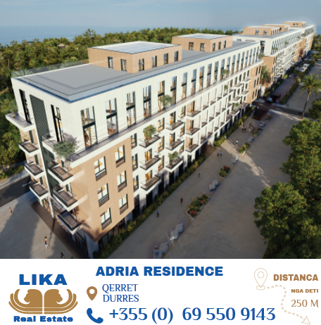 Adria Residence Qerret | Apartamente në Shitje nga 1250€/m²