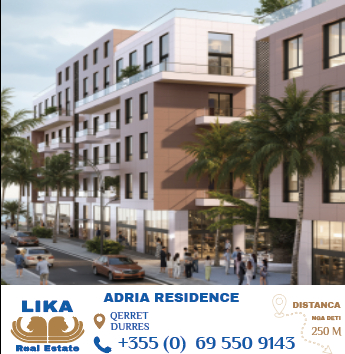Adria Residence Qerret | Apartamente në Shitje nga 1250€/m²
